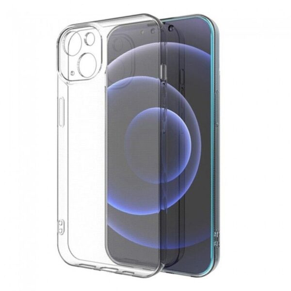 iPhone 15 Clear Silicone кейс