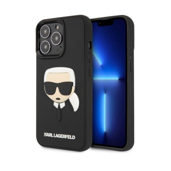 iPhone 14 Pro Karl Lagerfeld Black кейс