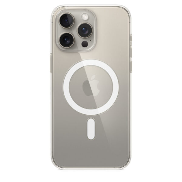 iPhone 15 Pro Max MagSafe Clear кейс